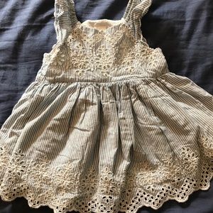 Baby gap pinstripe dress
